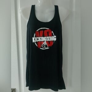 Black Kickboxing Tank Top